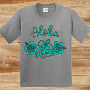 Hibiscus Aloha T-Shirt