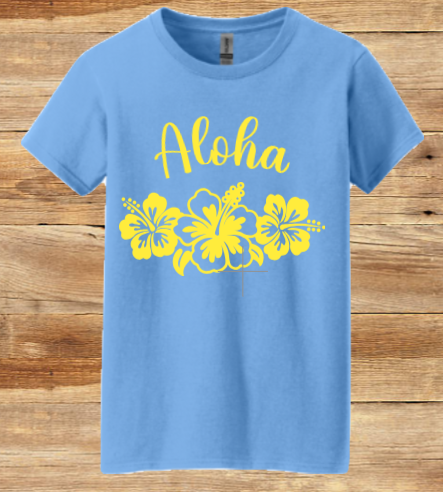 Hibiscus Aloha T-Shirt - Image 2
