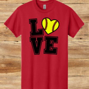 Love Softball Shirt