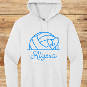 Volleyball Name and Number Shirt