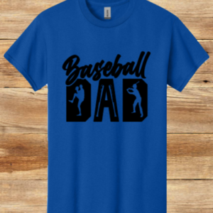 Baseball Dad Silhouette Shirt