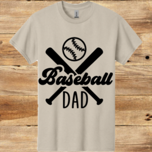Baseball Dad Bats and Ball Shirt