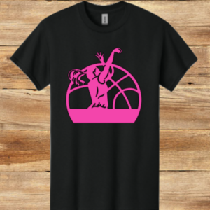 She Takes the Shot Basketball Shirt