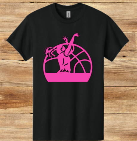 She Takes the Shot Basketball Shirt