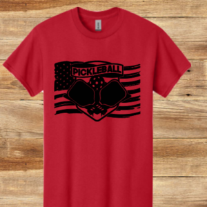 Pickleball Horizontal Flag Shirt