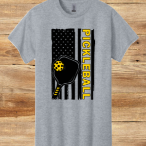 Pickleball Vertical Flag Shirt